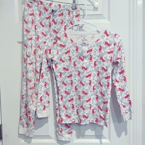 Roller Rabbit Girls' Limited Edition Pajama Set Cheetah Garden